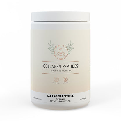 Collagen Peptides Type I & III Supplement (350g, 12.3oz)