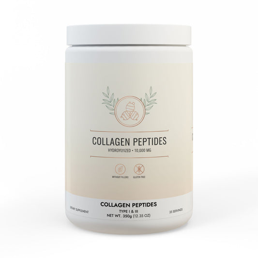 Collagen Peptides Type I & III Supplement (350g, 12.3oz) Merit Sell