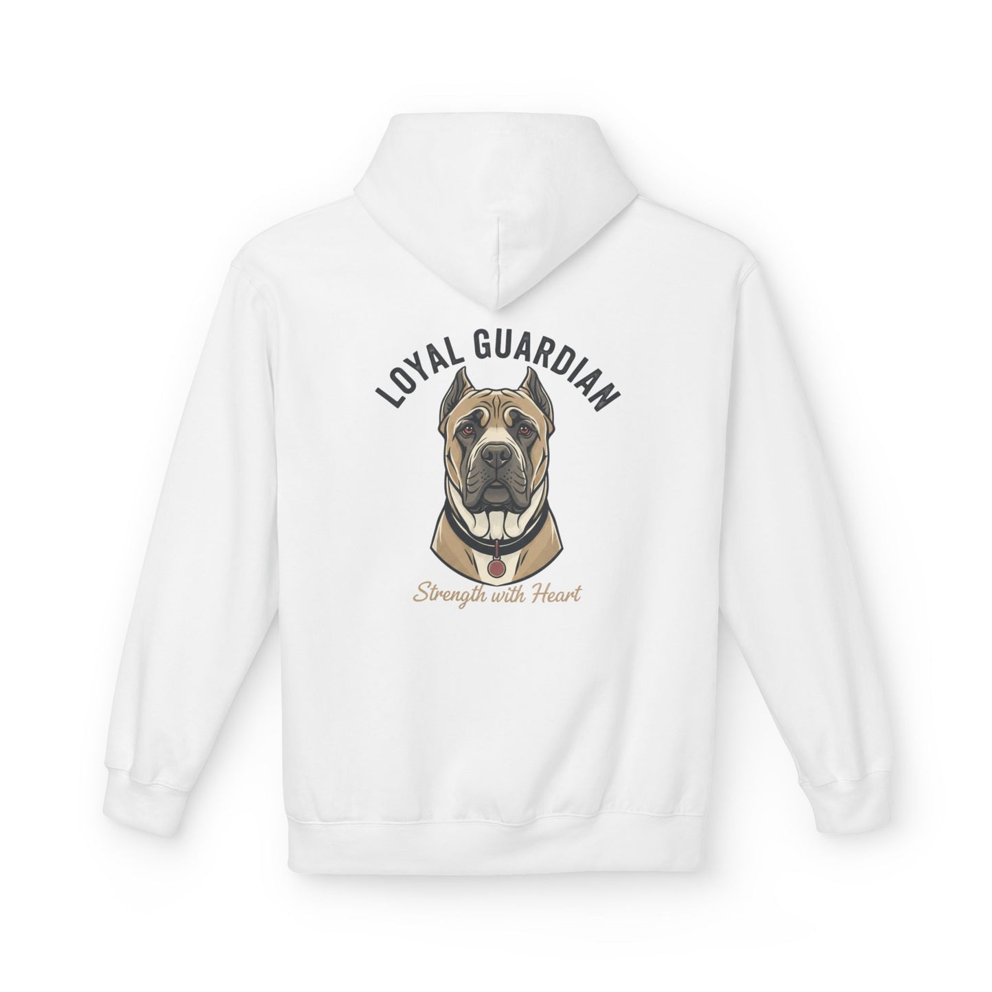 Loyal Guardian Dog Hoodie — "Strength with Heart" Pet Lover Sweatshirt