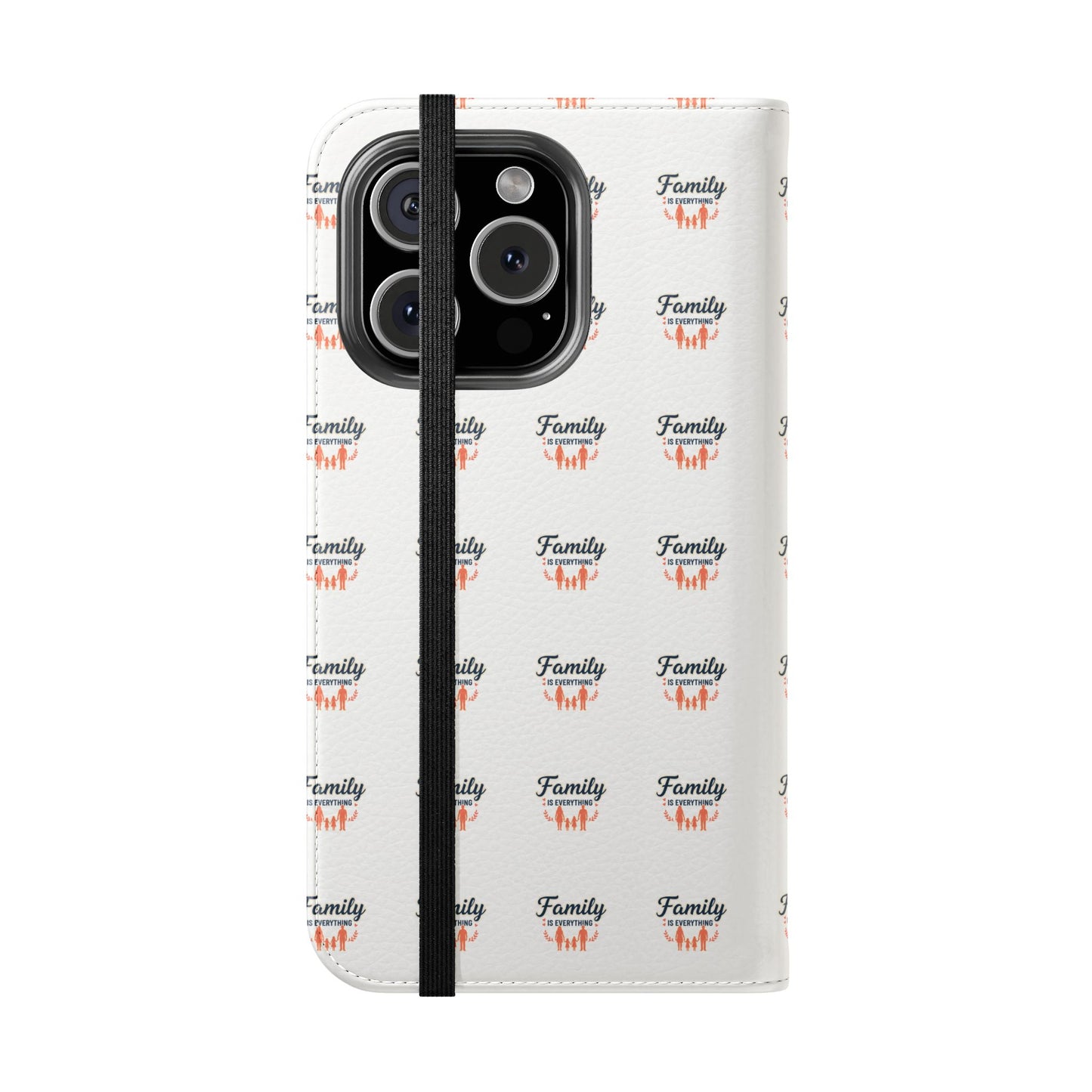 Family First Flip Phone Case — Wallet Flip Case with Card Slots