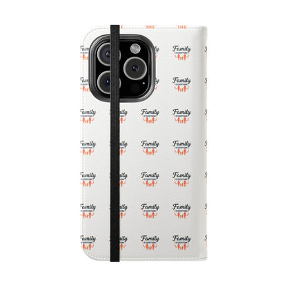 Family First Flip Phone Case — Wallet Flip Case with Card Slots