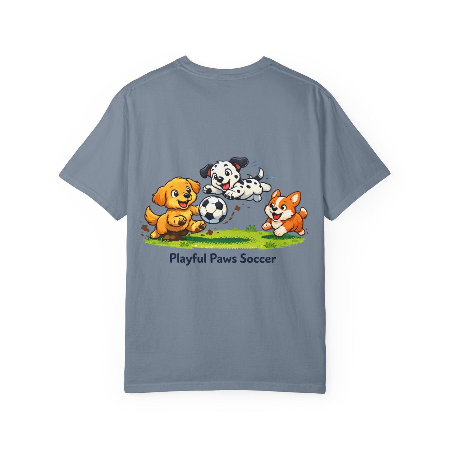 T-Shirt — Playful Paws Soccer Kids Tee