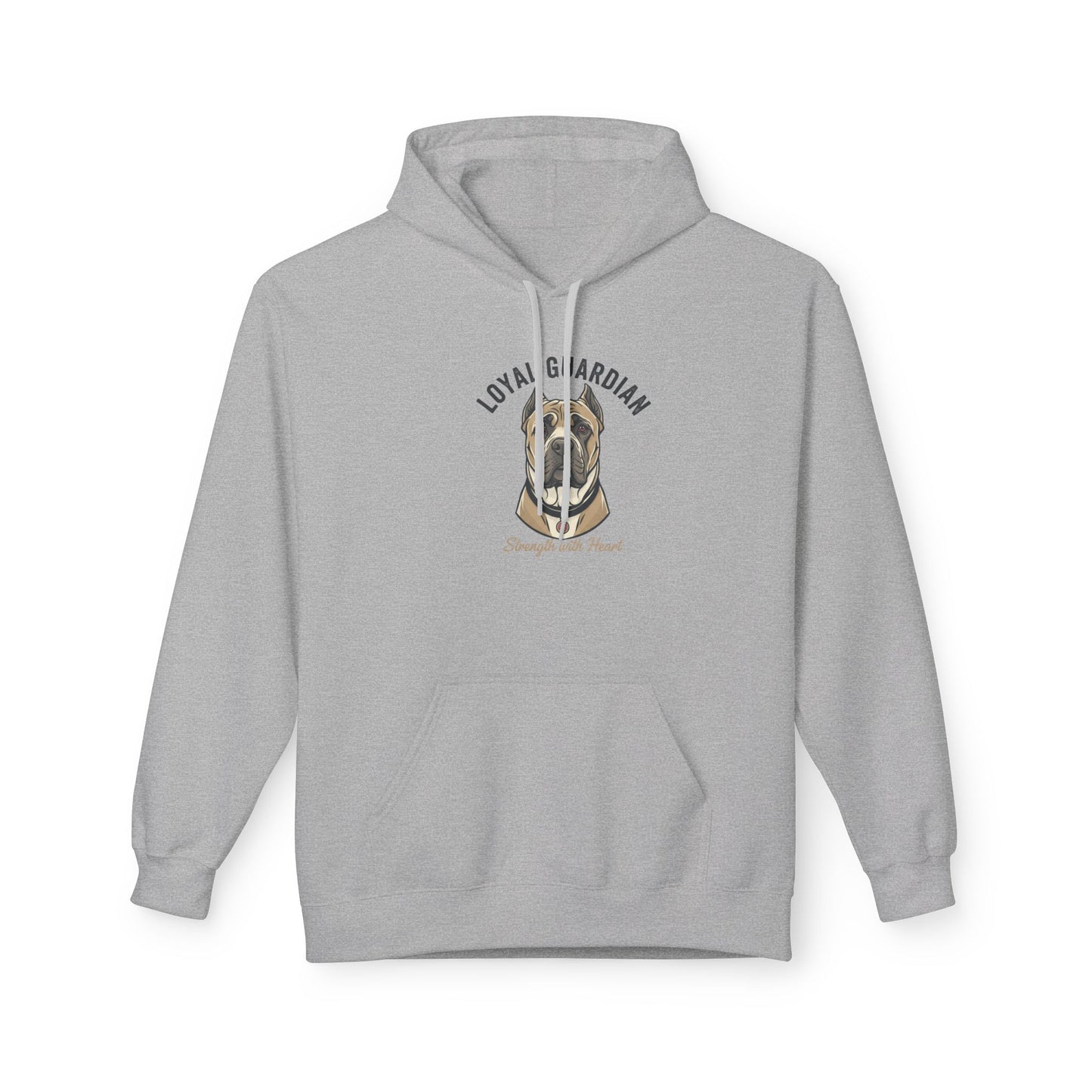 Loyal Guardian Dog Hoodie — "Strength with Heart" Pet Lover Sweatshirt
