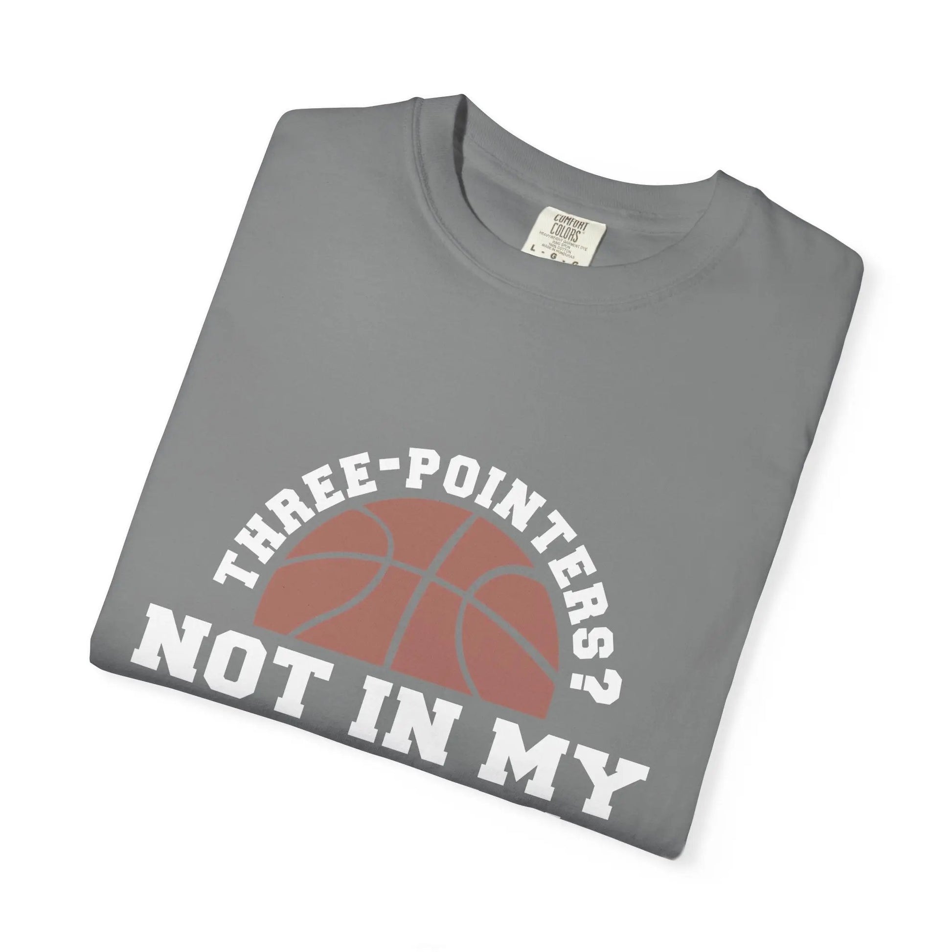 Basketball T-Shirt — "Three-Pointers? Not In My Range" Graphic Tee - Merit Sell