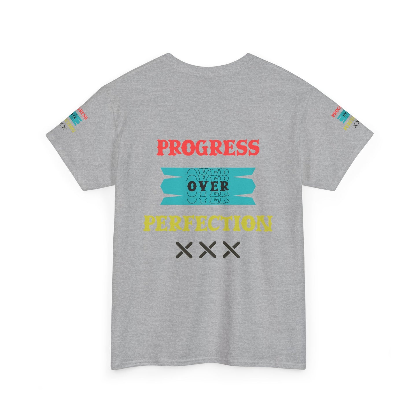 Progress Over Perfection T‑Shirt — Motivational Graphic Tee
