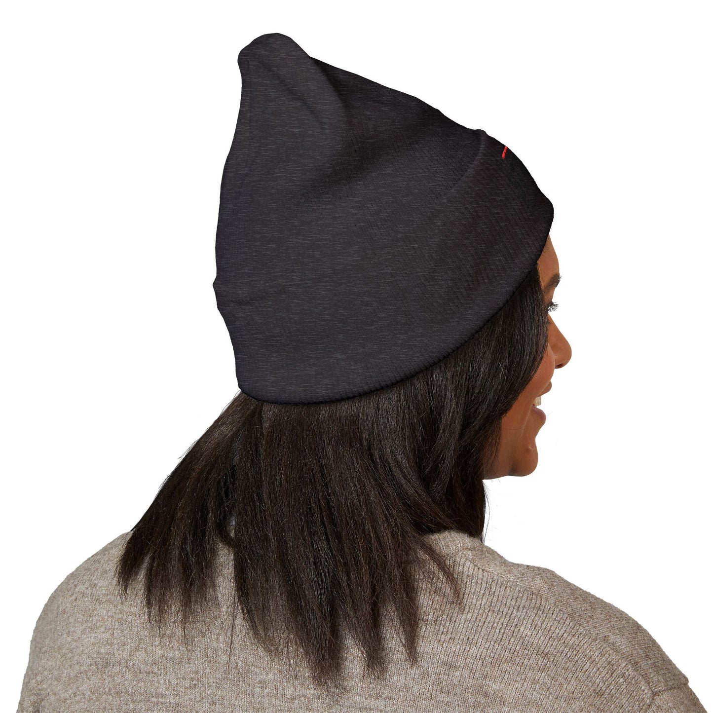 Be Stronger Embroidered Cuffed Beanie — 'Be Stronger Than Your Excuses' Motivational Winter Hat