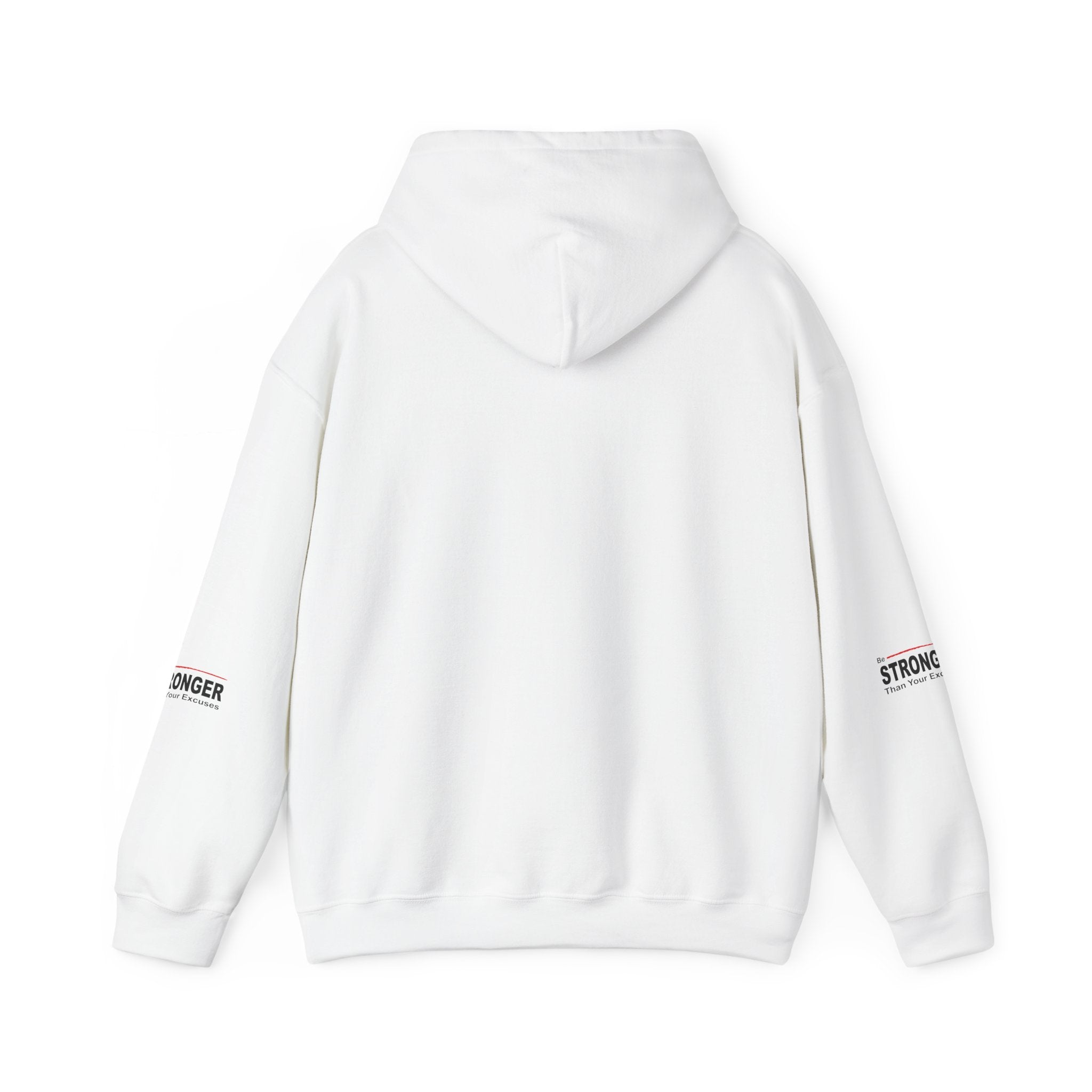 Be Stronger Than Your Excuses Hoodie — Motivational Fitness Pullover
