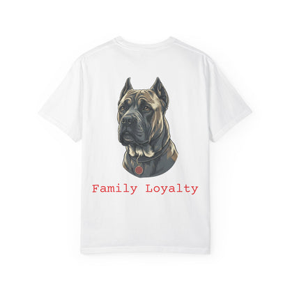 Cane Corso Illustration T-Shirt — Majestic Mastiff Portrait Tee