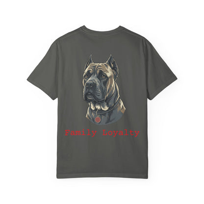 Cane Corso Illustration T-Shirt — Majestic Mastiff Portrait Tee