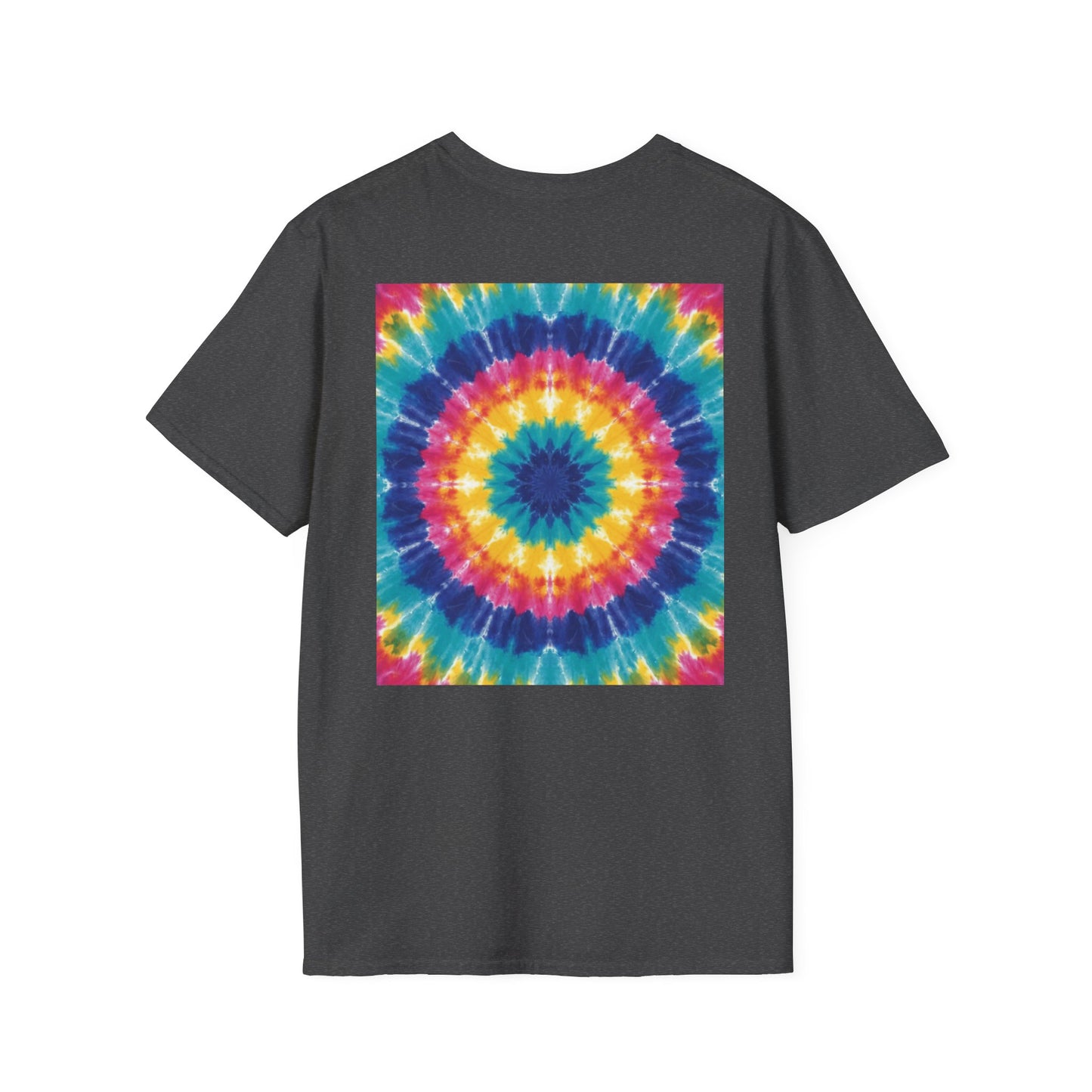 Tie-Dye Mandala T-Shirt — Colorful Retro Festival Tee