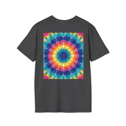 Tie-Dye Mandala T-Shirt — Colorful Retro Festival Tee