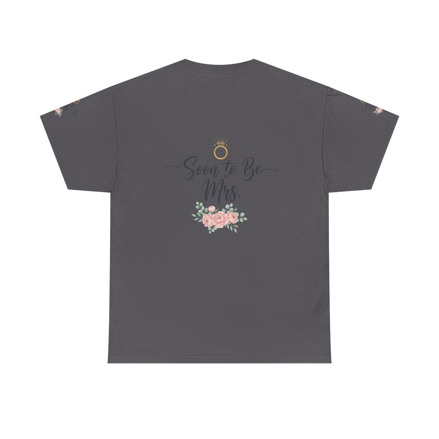 Soon to Be Mrs. Tee — Bridal Engagement Shirt with Floral Ring Design