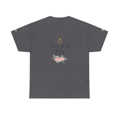 Soon to Be Mrs. Tee — Bridal Engagement Shirt with Floral Ring Design