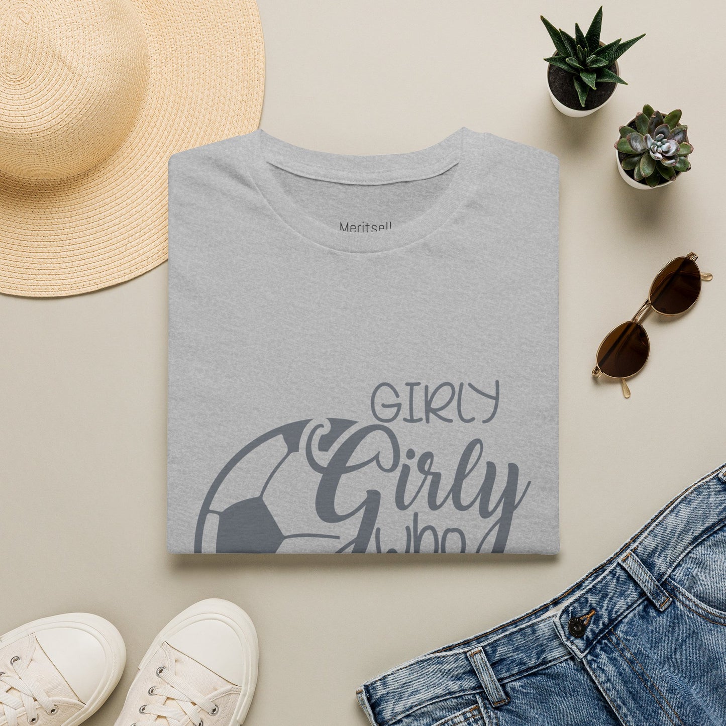 Soccer Girly Who Knows Football T-Shirt