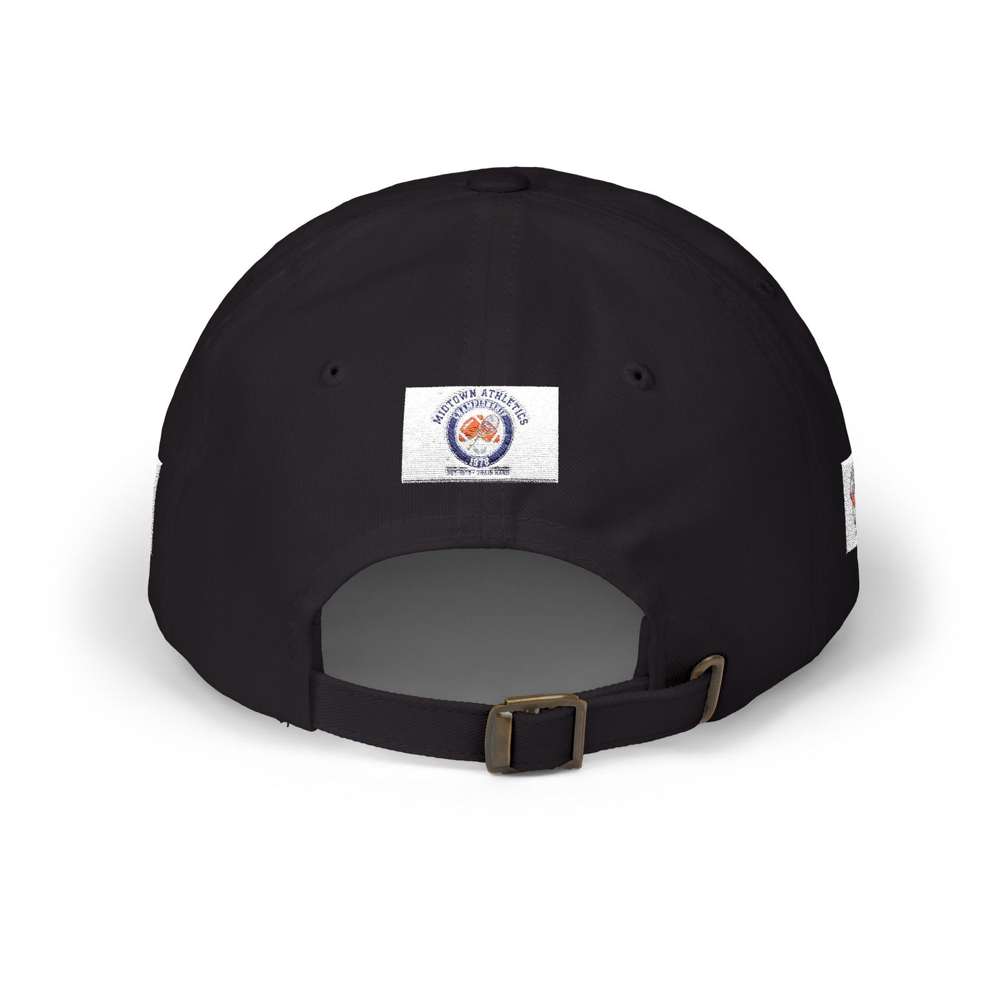 Classic Dad Cap - Retro Sunset Burger Logo Baseball Hat