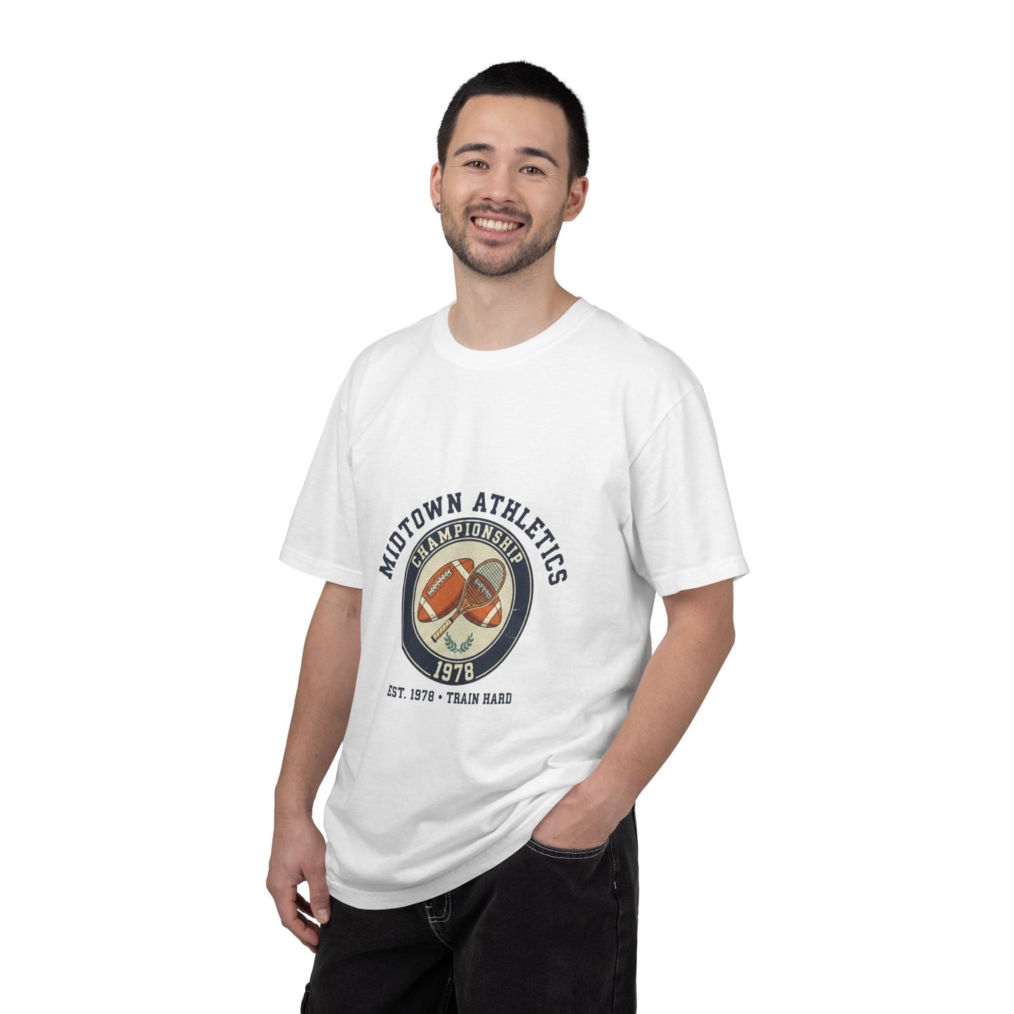 Midtown Athletics Vintage Basketball T-Shirt — “Championship 1978”