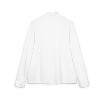 adidas Quarter-Zip Pullover — Embroidered Minimal Logo Performance Top