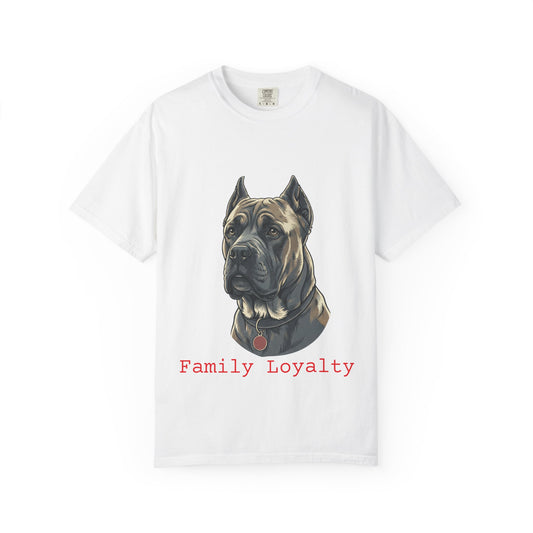 Cane Corso Illustration T-Shirt — Majestic Mastiff Portrait Tee Merit Sell