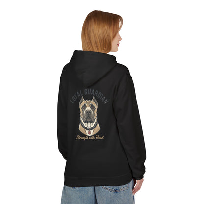 Loyal Guardian Dog Hoodie — "Strength with Heart" Pet Lover Sweatshirt