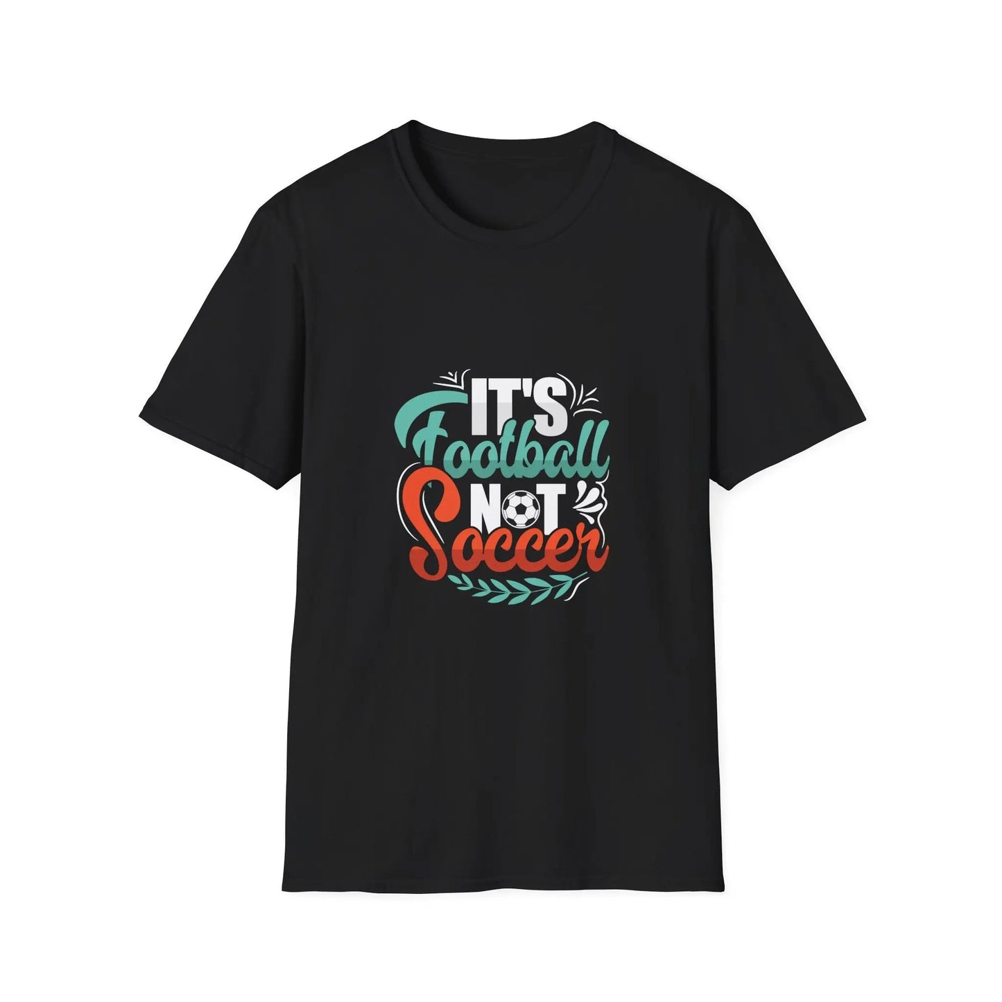 Football Soccer T-Shirt — Retro Script Soccer Tee for Fans & Players - Merit Sell