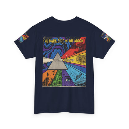Retro Psychedelic 'The Dark Side of the Moon' Tee