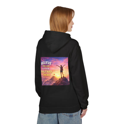 Believe You Can Motivational Hoodie — Inspirational Hiking Quote Sweatshirt