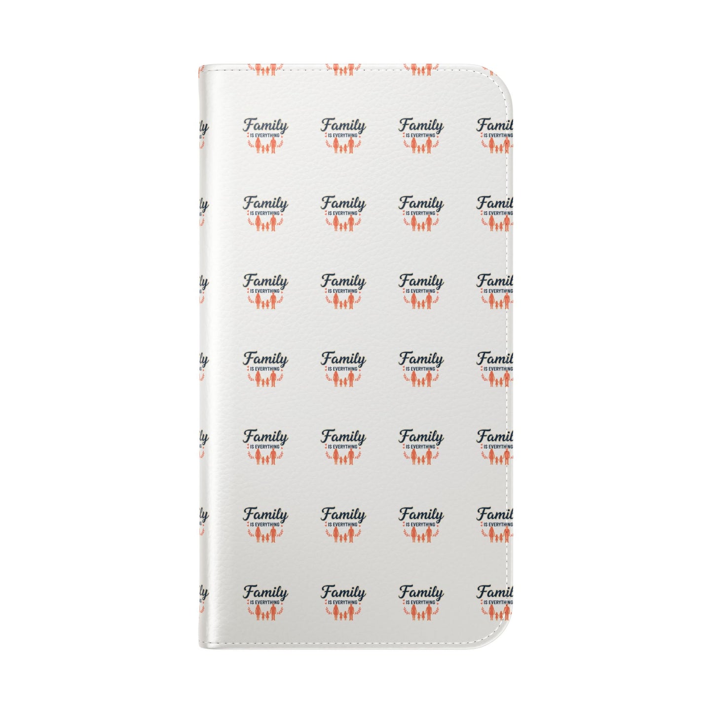 Family First Flip Phone Case — Wallet Flip Case with Card Slots