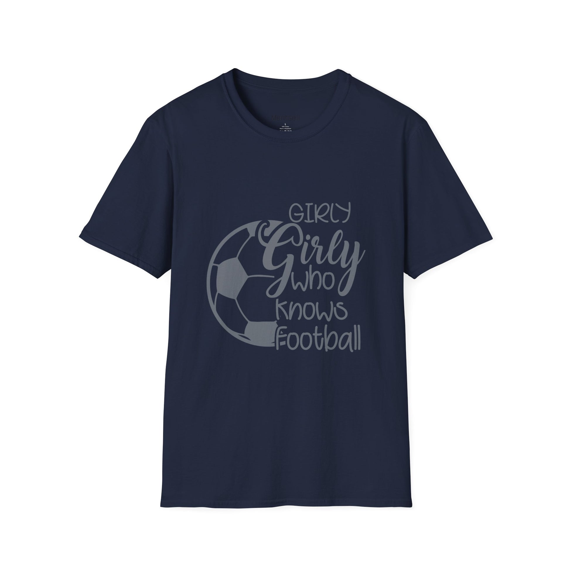 Soccer Girly Who Knows Football T-Shirt