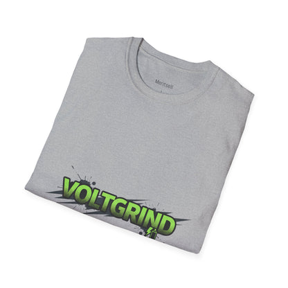 VoltGrind Graphic T-Shirt — Green Urban Logo Tee