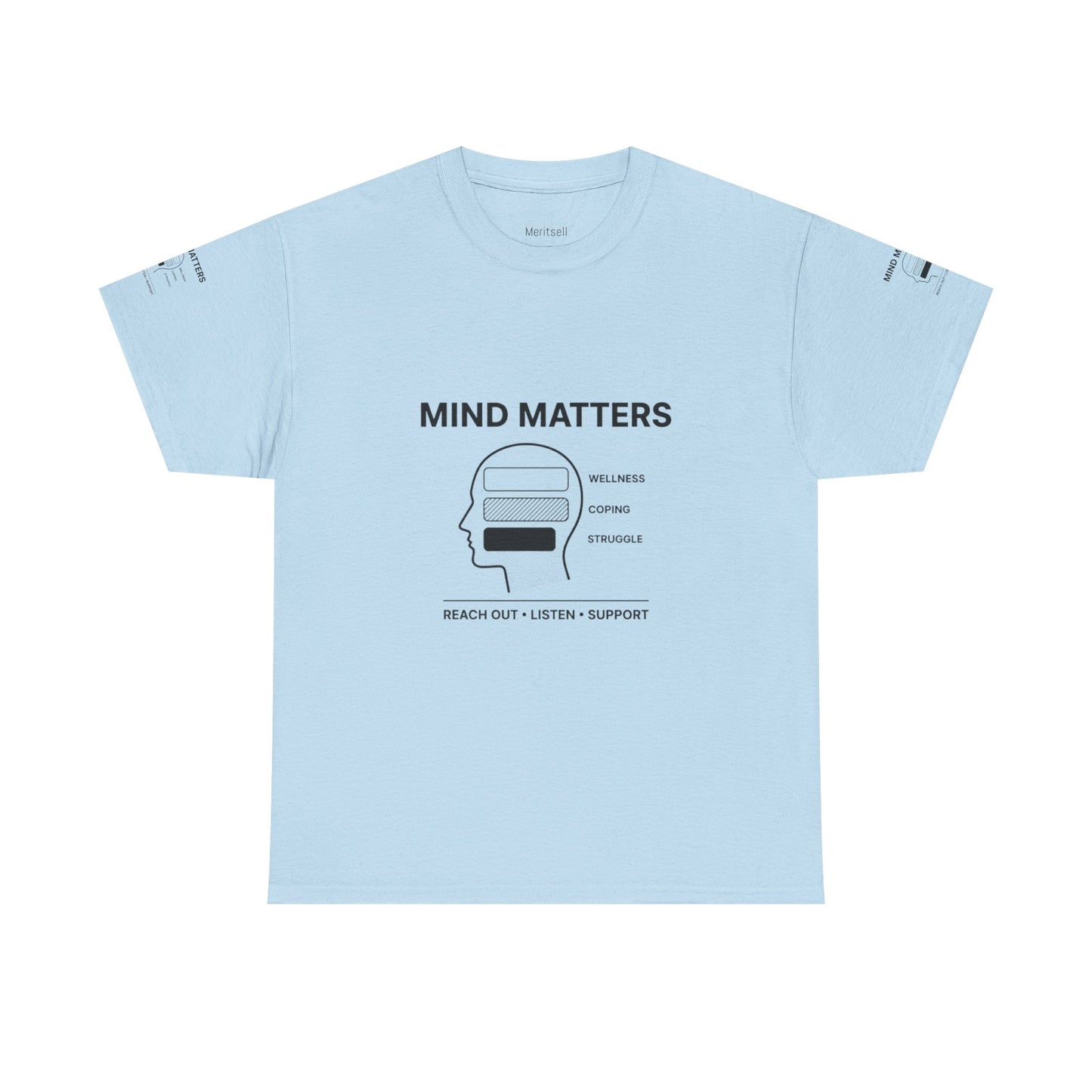 Mind Matters Tee — Mental Health Awareness Graphic T-Shirt