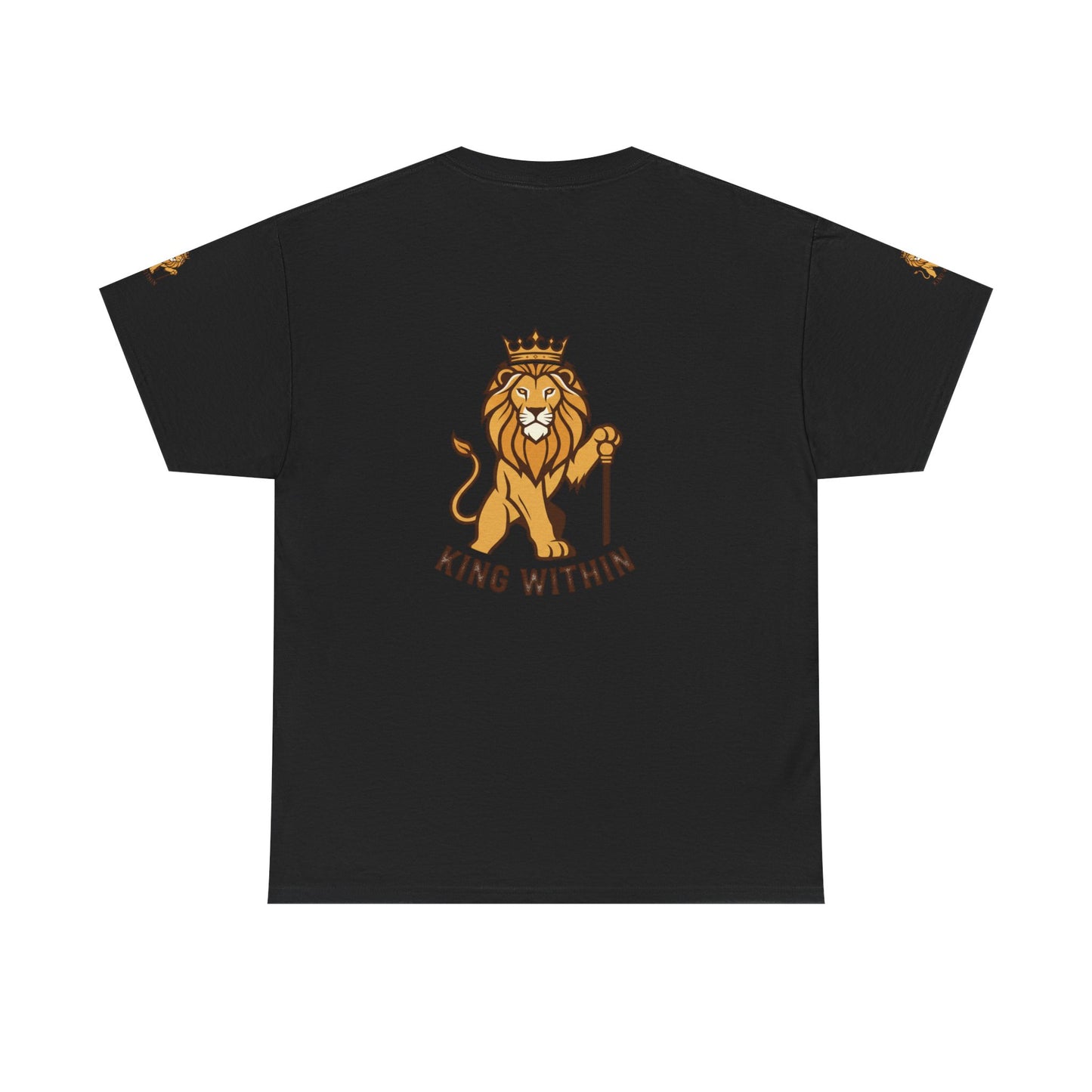 King Within Lion T-Shirt — Crowned Lion Graphic Tee