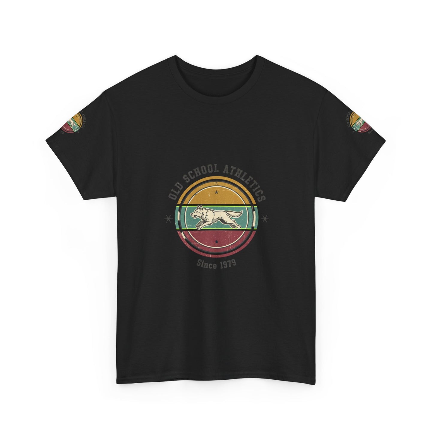 Old School Athletics Retro Running Tee — 'Since 1979' Vintage Track Shirt