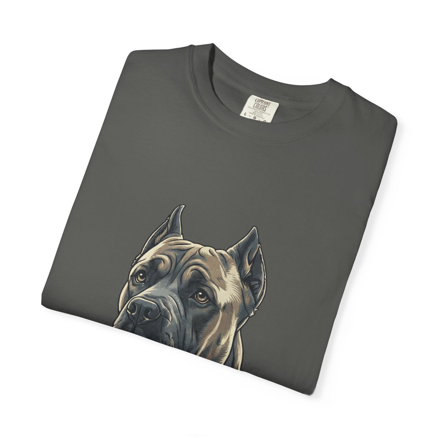 Cane Corso Illustration T-Shirt — Majestic Mastiff Portrait Tee