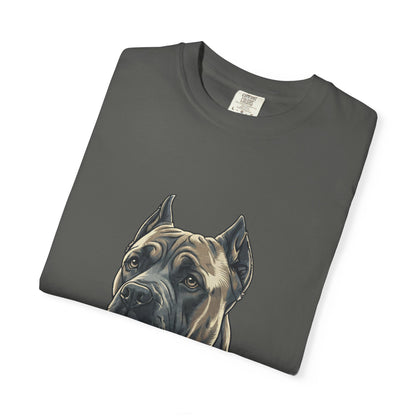 Cane Corso Illustration T-Shirt — Majestic Mastiff Portrait Tee