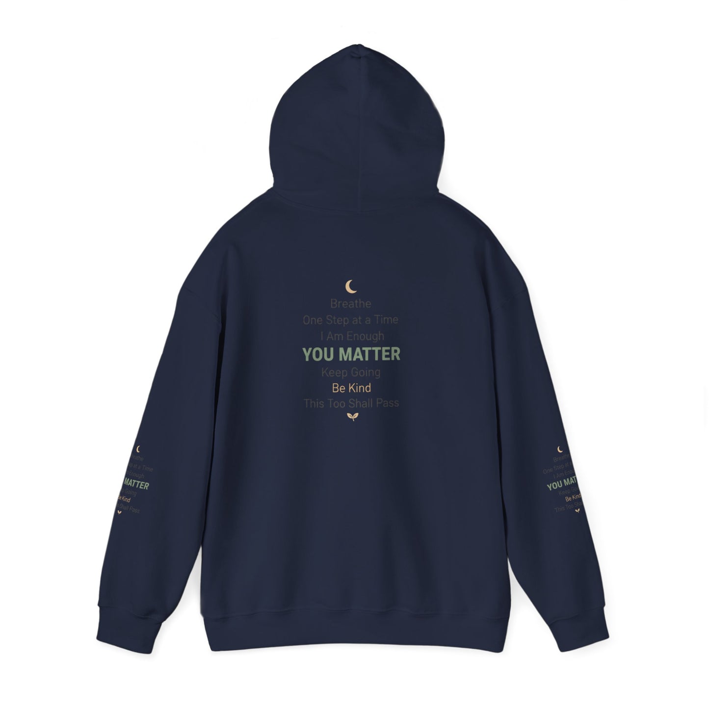 Inspirational 'You Matter' Hoodie — Positive Mental Health Message Sweatshirt