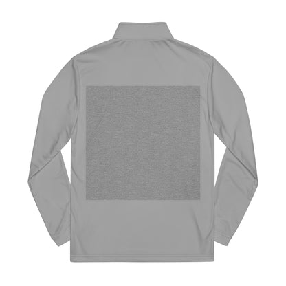 adidas Quarter-Zip Pullover — Embroidered Minimal Logo Performance Top