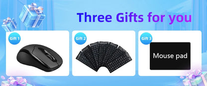 15.6"+7" Dual Screen Laptop Intel Celeron N100 32GB 16GB DDR4 RGB Backlit Keyboard Computer Notebook Laptops Touch Screen - Merit Sell