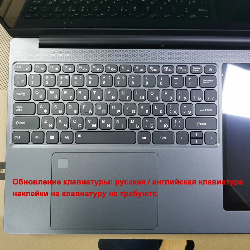 15.6"+7" Dual Screen Laptop Intel Celeron N100 32GB 16GB DDR4 RGB Backlit Keyboard Computer Notebook Laptops Touch Screen - Merit Sell