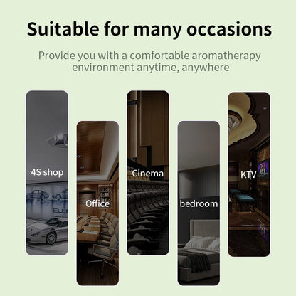 1500m³ Bluetooth Diffuser Electric Smell for Home Perfume Essential Oils Air Freshener 500ML Capacity HVAC Fragrance Flavoring - Merit Sell