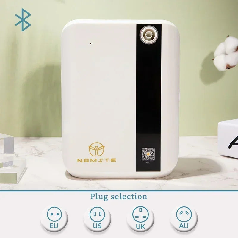 1500m³ Bluetooth Diffuser Electric Smell for Home Perfume Essential Oils Air Freshener 500ML Capacity HVAC Fragrance Flavoring - Merit Sell