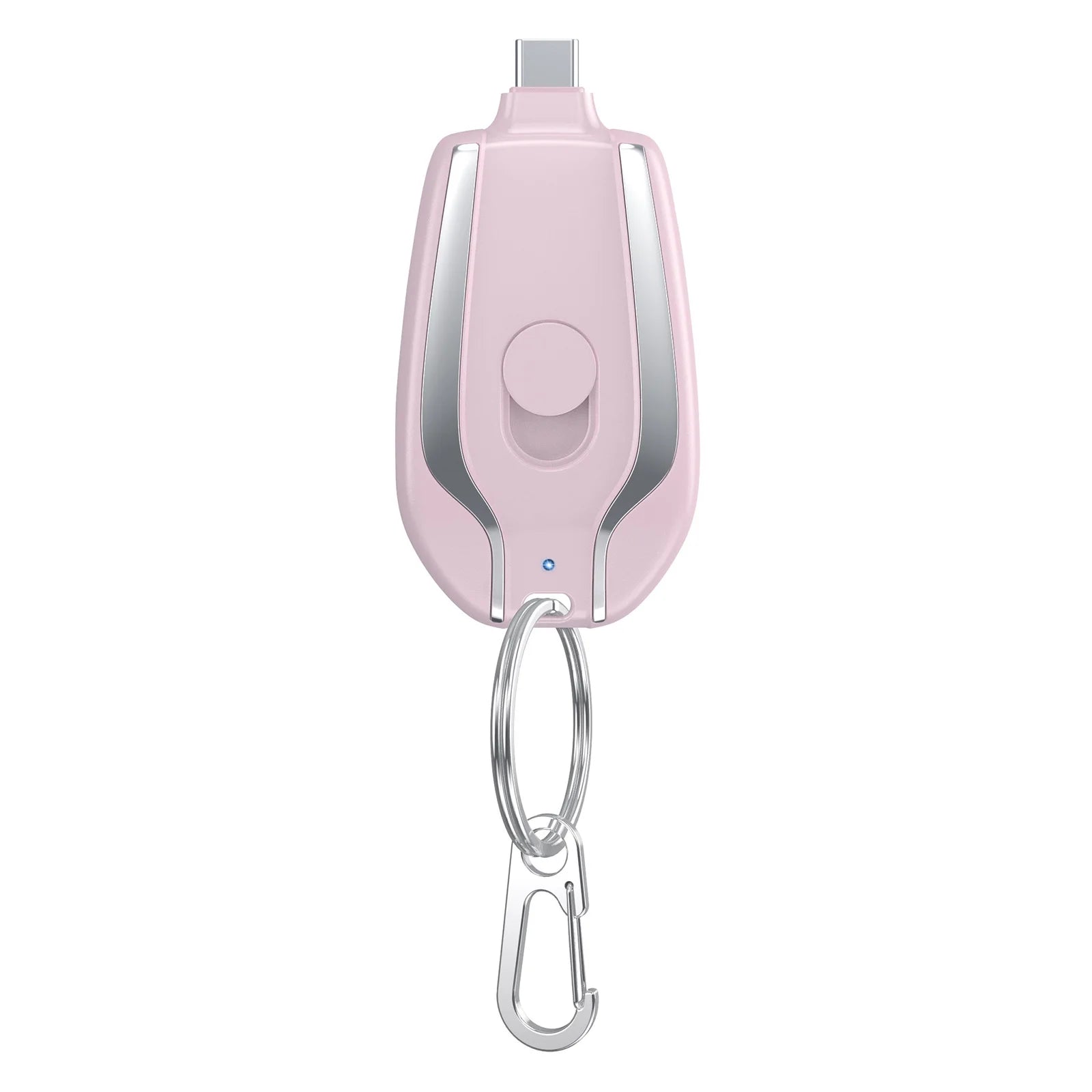 1500mAh Portable Keychain Power Bank Type-C Ultra-Compact Mini Battery Pack Fast Charging Mobile Phone Charger For iPhone Xiaomi - Merit Sell