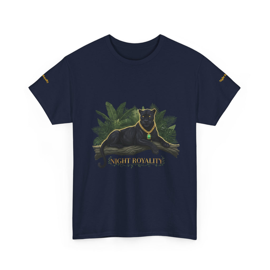 Black Panther 'Night Royalty' Tee — Regal Cat Graphic T-Shirt