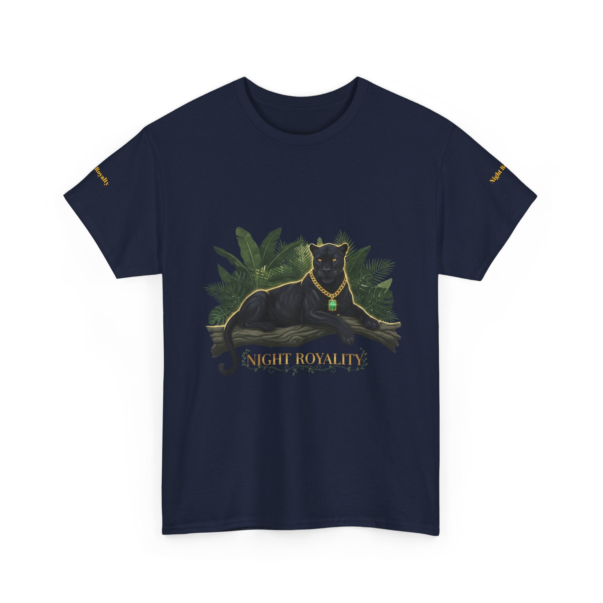 Black Panther 'Night Royalty' Tee — Regal Cat Graphic T-Shirt