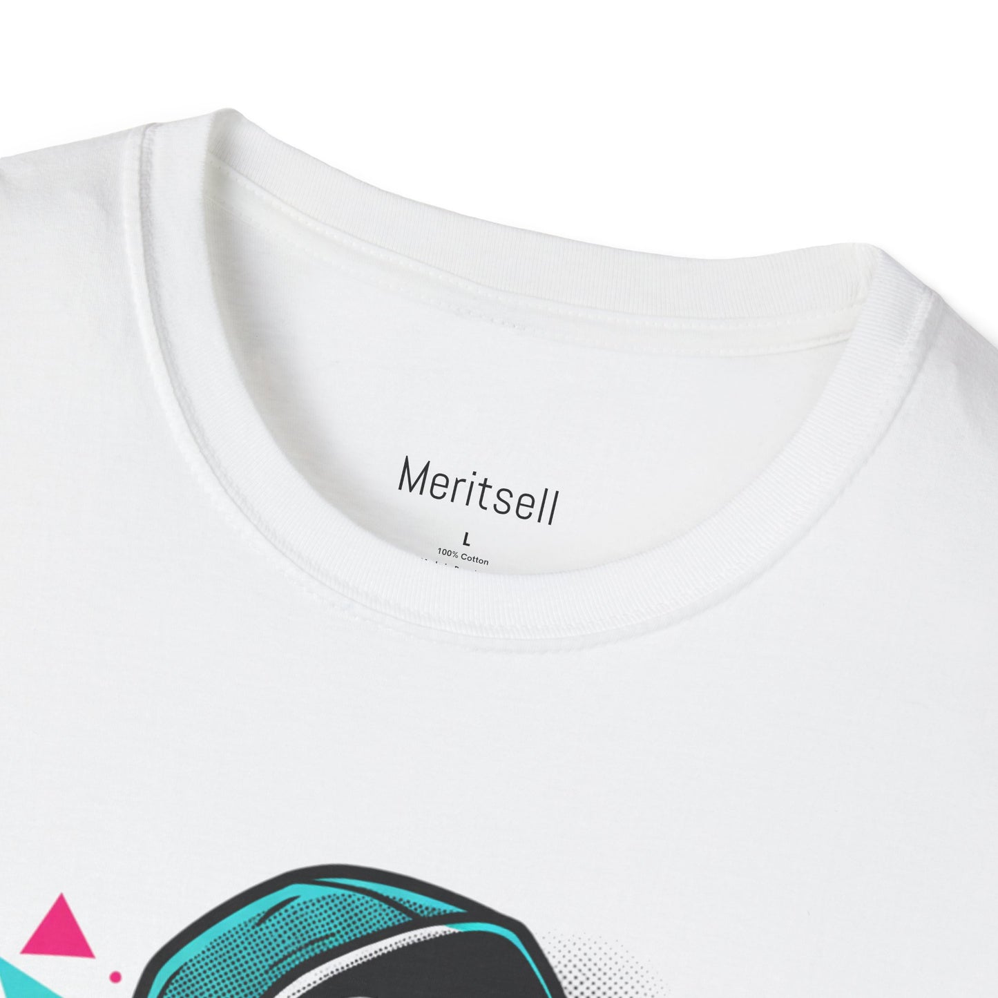 Pop Culture Remix T-Shirt — Retro Neon Hoodie Portrait Graphic Tee