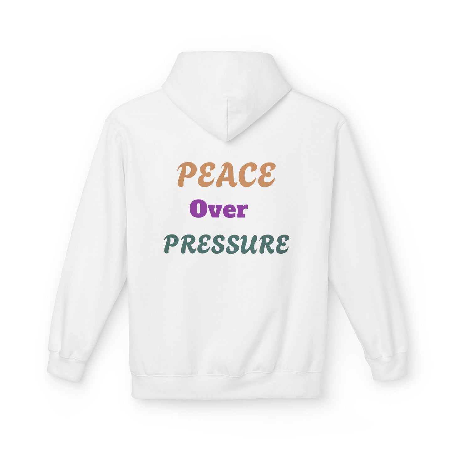 Peace Over Pressure Hoodie — Retro Dove Graphic Comfort Pullover