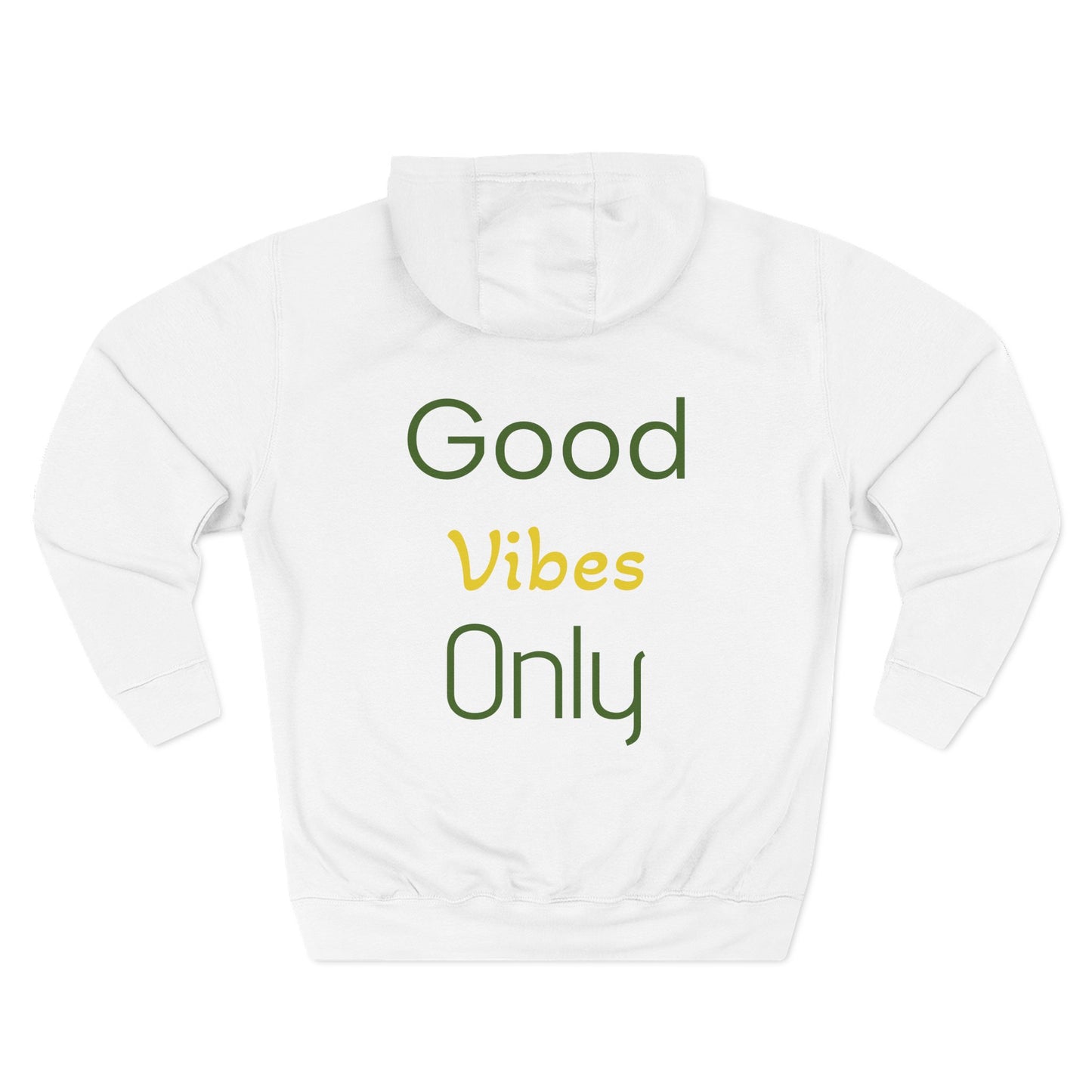 Good Vibes Only Hoodie — Retro Cassette Graphic Fleece Hoodie