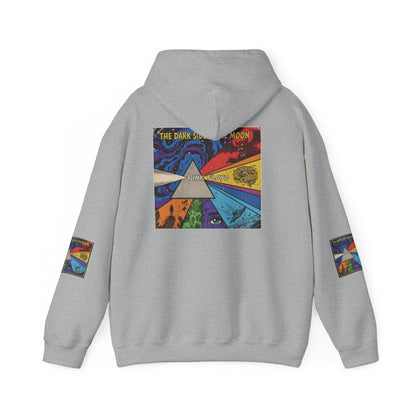 Psychedelic Prism Hoodie — Colorful Surreal Art Pullover