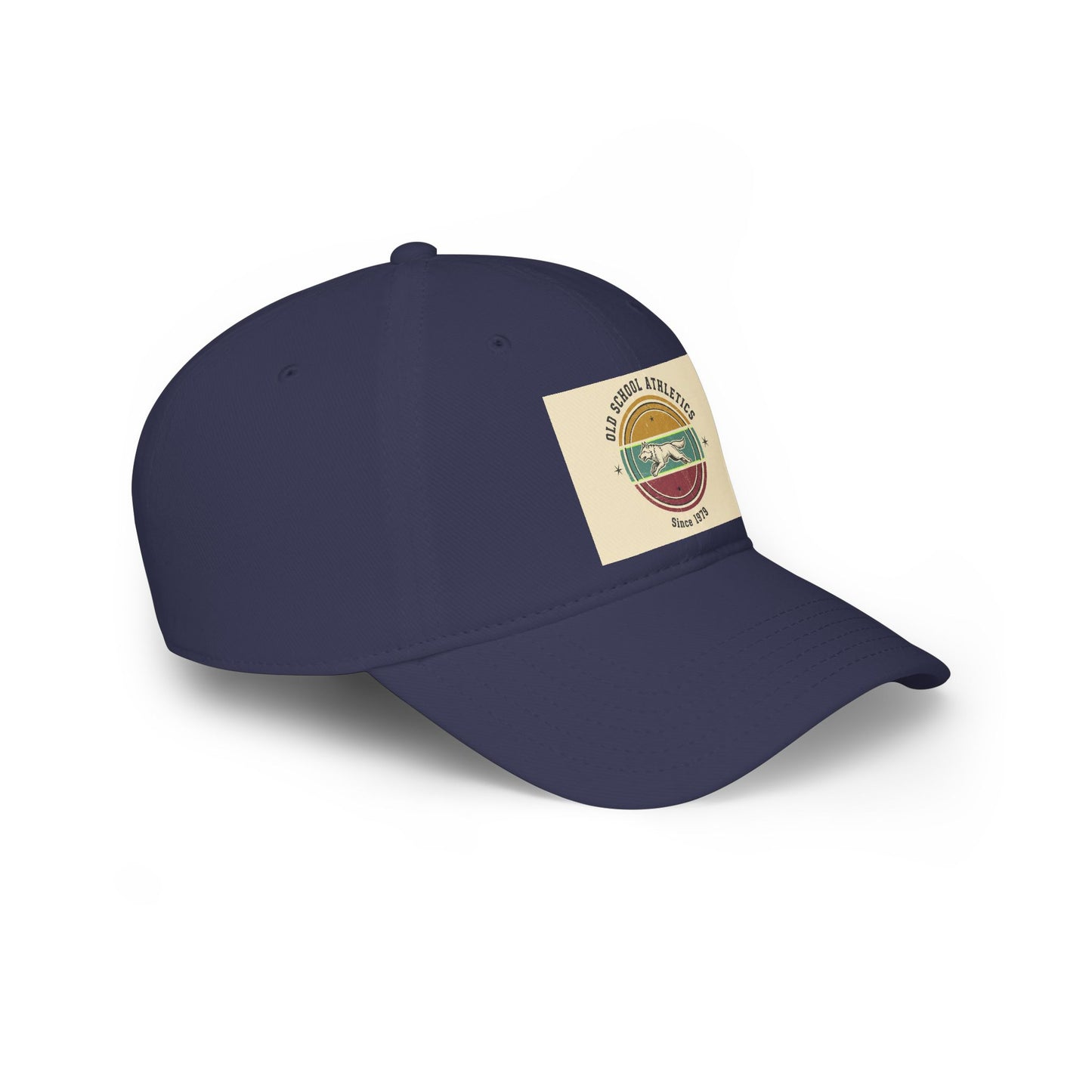 Vintage Surf Patch Baseball Cap – "Golden Coast" Old School Athletics