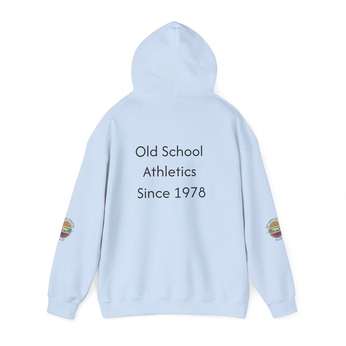 Vintage Track & Field Hoodie – "Old School Athletics Since 1978"
