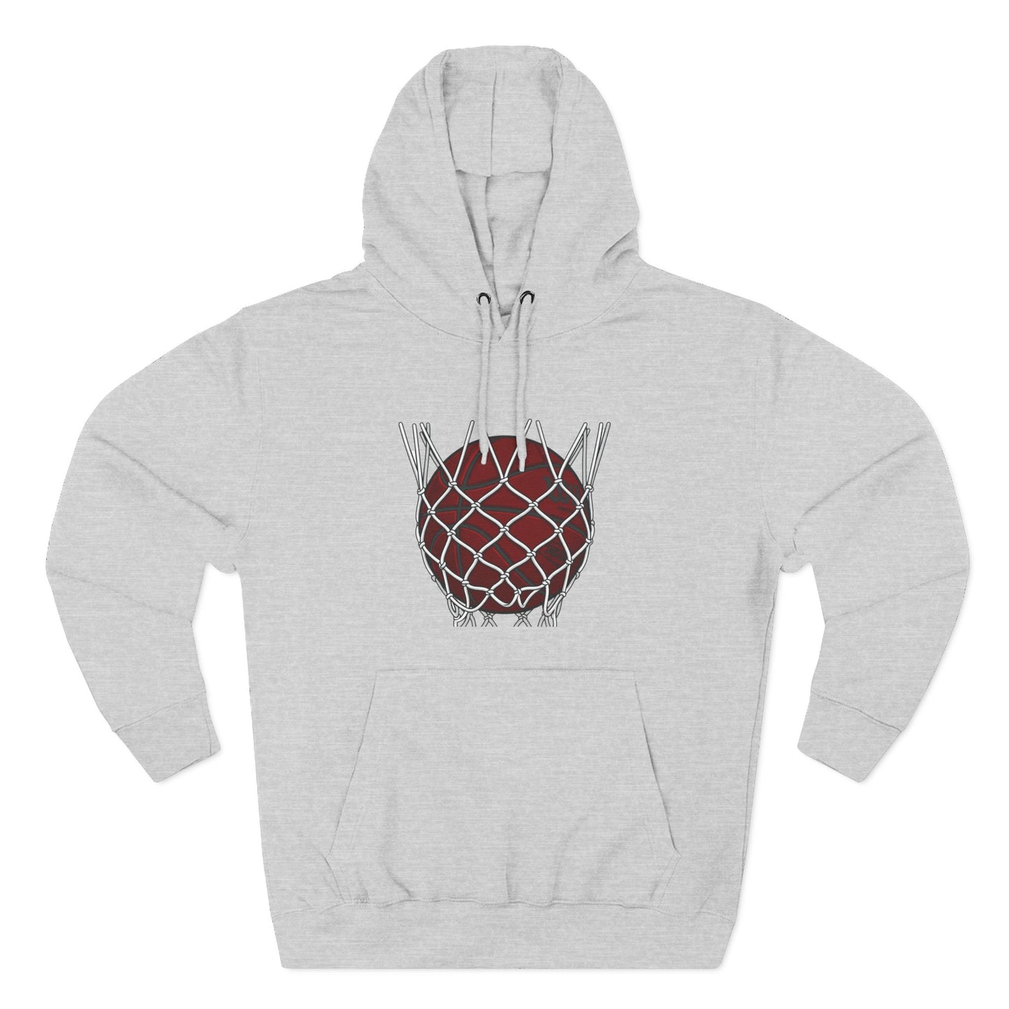 Basketball Hoodie — "Fast Break? More Like Slow Crawl" Graphic Fleece Hoodie - Merit Sell